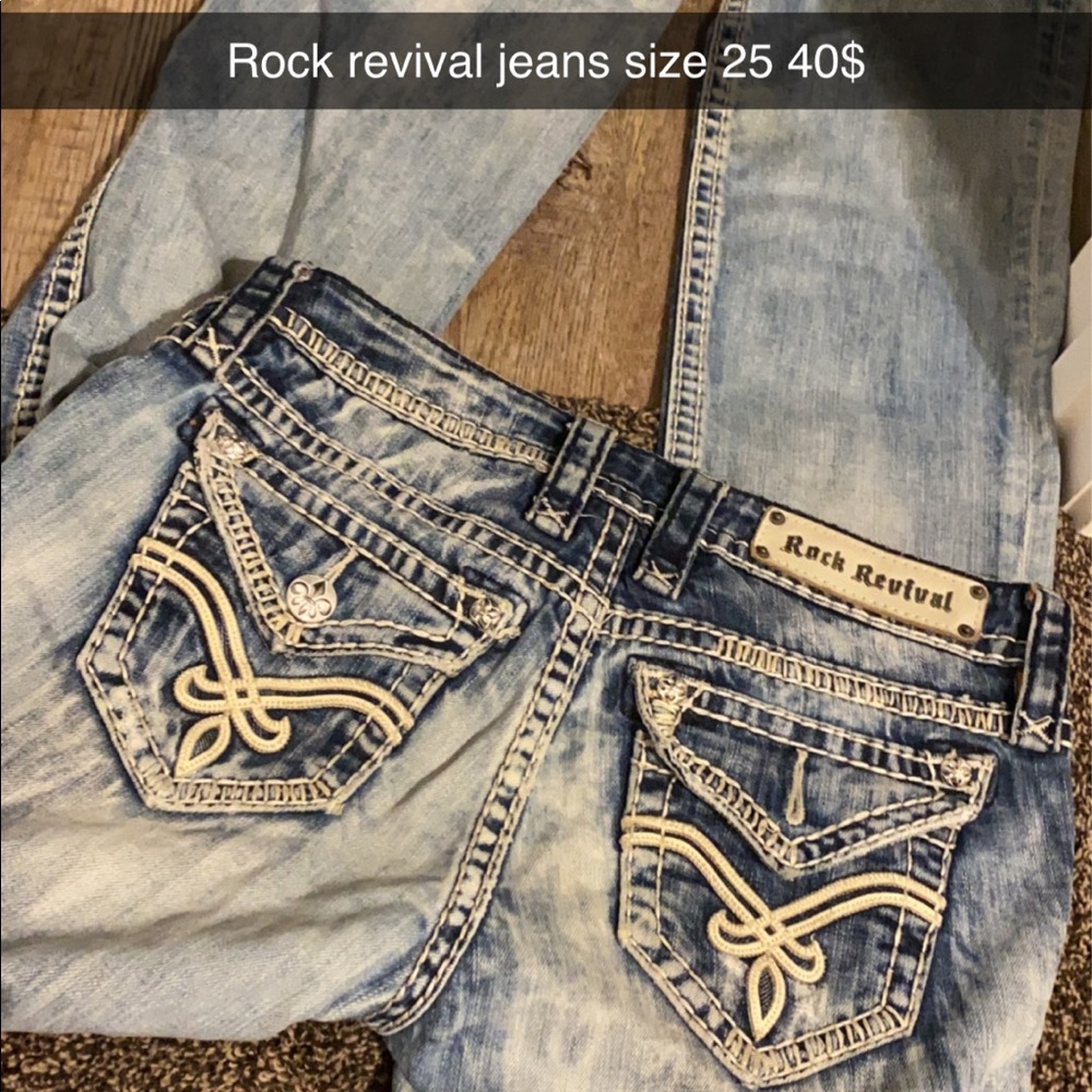 Rock revival jeans